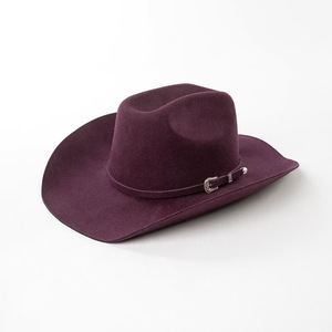 Sombrero de Vaquera LAISE Personalizado de Fieltro para Mujer, Estilo Vintage, Ala Ancha, 100% Lana de Calidad para Uso Casual al Aire Libre - Product Image 6