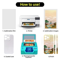 Coque de téléphone vierge monocouche pour sublimation 3D pour Samsung Galaxy S26 S25 S24 S23 Ultra Plus FE – Film personnalisable, coque arrière thermique