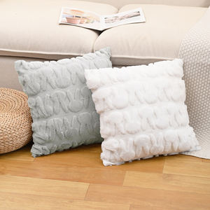<span class=keywords><strong>Housse</strong></span> <span class=keywords><strong>de</strong></span> coussin carrée moderne tissée à thème Pâques en jacquard 100 % polyester <span class=keywords><strong>avec</strong></span> <span class=keywords><strong>fermeture</strong></span> éclair, toutes saisons, pour la maison et l'hôtellerie (1 pièce) - Product Image 3