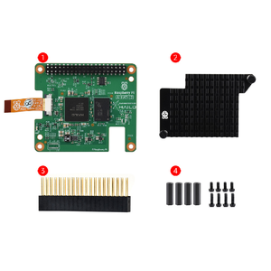 Placa de Expansión Oficial Raspberry Pi 5 AI HAT+ 2 40 TOPS Hailo-10H NPU con 8GB de RAM - Product Image 4