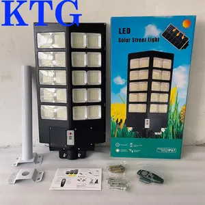 SMD 2835 30000lm塑料公益活动照明贫困地区廉价1200w 1000w 800w太阳能灯路灯户外灯