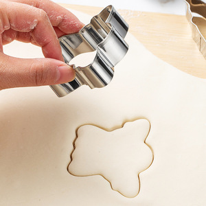 Ensemble de 12 <span class=keywords><strong>emporte</strong></span>-pièces et moules à gâteau en acier inoxydable pour Halloween, motifs citrouille et crâne - Product Image 3