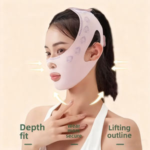 หน้ากากอนามัยสำหรับผู้หญิงลดคางสองชั้นพร้อมสายรัดคาง - Product Image 4