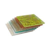 Feuille acrylique transparente 80 pièces, matériel d'isolation en plexiglas pour découpe Laser