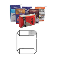 2 Layer 3 Layer Block Bottom Tile Adhesive Powder Sack Recycle Kraft Paper Cement Bag