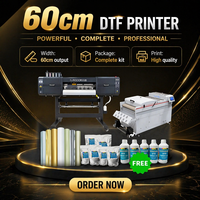 Imprimante jet d'encre Baysoon nouvelle génération entièrement automatique Epson DTF Transfer Design Ready Press Christmas XP600 à tête unique 60 cm 24 pouces 1 an de garantie