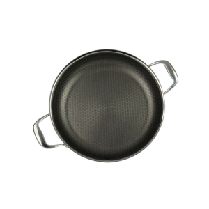 Sartén <span class=keywords><strong>de</strong></span> Acero Inoxidable <span class=keywords><strong>de</strong></span> Doble Asa, Antiadherente, <span class=keywords><strong>para</strong></span> Panqueques, Paella, Apta <span class=keywords><strong>para</strong></span> Todas las Estufas, <span class=keywords><strong>Cocina</strong></span> Casera - Product Image 4