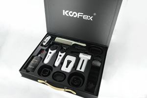 Kit <span class=keywords><strong>Profesional</strong></span> de Máquinas de Barbería 4 en 1 2026, Cortadora de <span class=keywords><strong>Pelo</strong></span> con Motor de Corriente Continua de Alta Velocidad, Recortadora con Base de Carga - Product Image 3