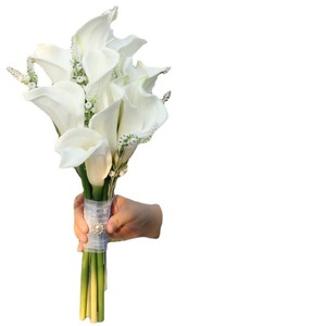 S0630G Nuevo y Popular Ramo de Mano para Novia, Tulipanes Simulados, Estilo Fresco y Pequeño, Accesorio para Fotografía Estilo Bosque Coreano - Product Image 5