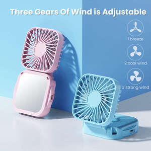 Ventilador de Niebla de Agua para Cuello, Personalizable con LOGO, Plegable, Portátil, Recargable por USB, Eléctrico, para Hogar, Maquillaje, Espejo, Coche - Product Image 5