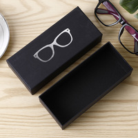 Emballage étui à lunettes de luxe boîte étui à lunettes lunettes de soleil noir de marque personnalisée