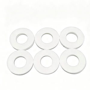 Joint en PTFE de qualité alimentaire, faible friction, antiadhésif, <span class=keywords><strong>rondelle</strong></span> <span class=keywords><strong>plate</strong></span> en téflon pour l'étanchéité des vannes d'équipements chimiques - Product Image 2