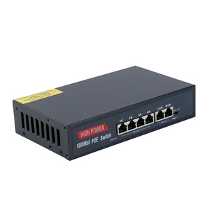 High Power 1000Mbit PoE <b>Switch</b> 8 Port Gigabit Ethernet Industrial <b>Network</b> For Monitoring And Security Systems - Product Image 1