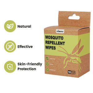 100% растительные, без химикатов, натуральные, в индивидуальной упаковке, салфетки от комаров для детей - Product Image 2