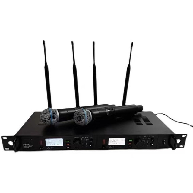 ULXD24D Dual Channel Mic Stage Cordless Microphone Wireless True Diversity Sound System Profesional Uhf Microphone Wireless