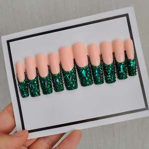 <span class=keywords><strong>Uñas</strong></span> <span class=keywords><strong>Postizas</strong></span> <span class=keywords><strong>de</strong></span> Gel Hechas a Mano <span class=keywords><strong>de</strong></span> Diseño <span class=keywords><strong>de</strong></span> Lujo, <span class=keywords><strong>Uñas</strong></span> Artificiales <span class=keywords><strong>de</strong></span> Cobertura Completa <span class=keywords><strong>con</strong></span> Pedrería <span class=keywords><strong>de</strong></span> Botella <span class=keywords><strong>de</strong></span> Vino y Pistola AK - Product Image 5