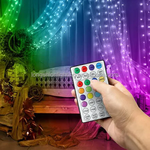 Natale 8 modalità telecomando dimmerabile <span class=keywords><strong>USB</strong></span> alimentato a <span class=keywords><strong>Led</strong></span> batteria lucine all'aperto - Product Image 3