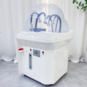 Lit de shampooing portable Adiustahle Thai <span class=keywords><strong>6D</strong></span> pour la thérapie capillaire, bac à shampooing pour spa capillaire, bac à shampooing mobile détachable - Product Image 2