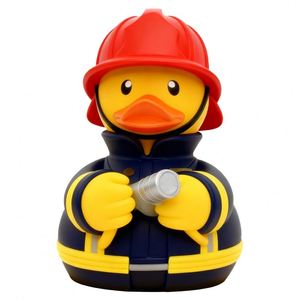 Jouet de bain personnalisé en caoutchouc pour bébé, canard imprimé avec motifs, jouets de baignoire pour enfants - Product Image 2