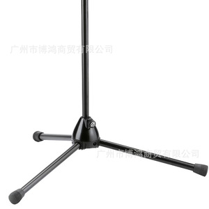 Soporte de micrófono K&M 25200-300-55, soporte de suelo negro para transmisión en vivo y captación de sonido - Product Image 3