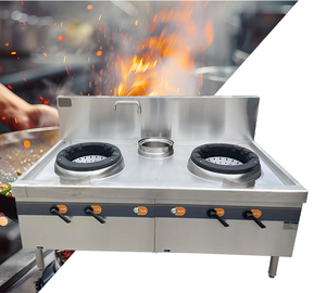 Kéo Nồi Ngọn Lửa Tự Động Lpg 2 Đung Chảo Burner Bếp Nấu Ăn Phạm Vi Burner Cho Chiên 1 Cho Súp Nóng Lên Thiết Bị Nhà Bếp - Product Image 6