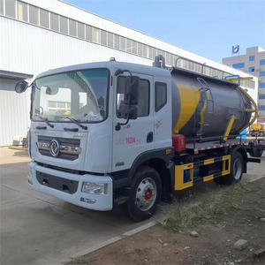 Melhor Dongfeng 12 CBM Diesel Esgoto Caminhão De Sucção Transmissão Manual EURO 5 Emissão 125KW Motor Vacuum Truck Esgoto Scavenger - Product Image 4