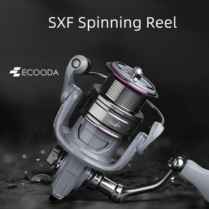 ECOODA SXF Shadow Seeking Spinning Reels River Lake Stream Pesca Cebo Casting Pesca con mosca Spin Made Aleación de metal duradera - Product Image 2