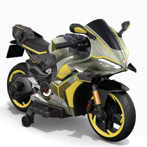 Moto électrique pour enfants, tricycle 12V, batterie 4.5Ah, télécommande, éclairage LED, plastique et métal, moteur 550, pour les enfants de 2 à 10 ans, MH-616 - Product Image 2