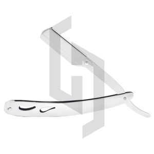 Rasoir droit en acier inoxydable pour hommes, rasoir de qualité professionnelle, à bord droit, 2019 - Product Image 1