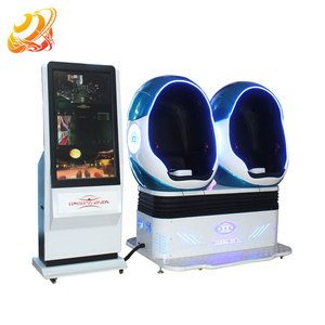 Interior simulador máquina <span class=keywords><strong>de</strong></span> 2 asientos silla huevo vr gafas <span class=keywords><strong>de</strong></span> realidad virtual 9d <span class=keywords><strong>cine</strong></span> - Product Image 2