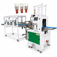 Machine de comptage de gobelets semi-automatique à flux horizontal, à économie d'énergie numérique, de qualité alimentaire, haute productivité, pour gobelets en plastique