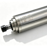 Moteur de broche CNC refroidi par eau 4,5 kW ER20 400 Hz avec vitesse de fonctionnement de 24 000 tr/min pour fraisage, perçage et alésage
