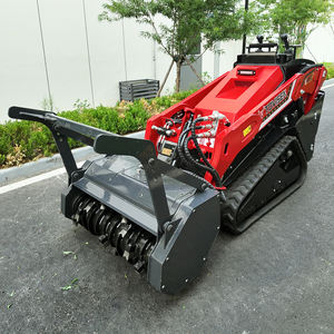 Chargeuses-pelleteuses compactes Kubota V1000 25HP à chenilles mini-chargeuse compacte diesel Skid Steer Vmeng Approuvé CE EPA - Product Image 2