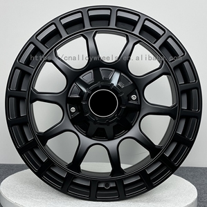 Ruedas de aleación de Venta caliente 17 18 20 pulgadas 6x139,7 negro mate clásico 4x4 ruedas llantas forjadas para Toyota Land Cruiser <span class=keywords><strong>2023</strong></span> - Product Image 3