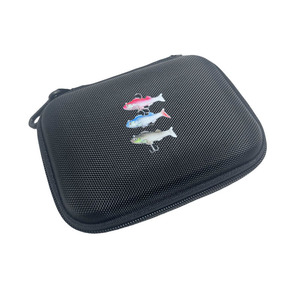 Benutzer definierte LOGO Angel köder Fall Tasche Harts chale EVA Schaum Reiß verschluss Trage tasche für Tackle Box Angel werkzeug Organizer - Product Image 3