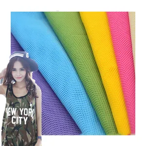 2*2 polyester diamond four corner mesh knitted sportswear activewear fabric