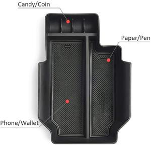 Frente coche apoyabrazos <span class=keywords><strong>de</strong></span> centro consola ABS <span class=keywords><strong>de</strong></span> almacenamiento organizador Chevrolet para Chevy 2019 - Product Image 2