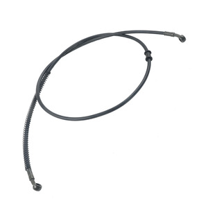 Tuyau <span class=keywords><strong>de</strong></span> <span class=keywords><strong>liquide</strong></span> <span class=keywords><strong>de</strong></span> <span class=keywords><strong>frein</strong></span> amélioré pour motos avec treillis en acier renforcé et revêtement anti-corrosion pour la longévité - Product Image 1