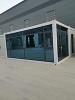 Maisons préfabriquées de luxe en conteneurs d'expédition usagés de 20 pieds et 40 pieds à vendre