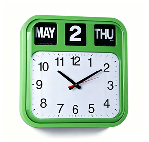 <span class=keywords><strong>Horloge</strong></span> murale calendrier à feuillets mobiles - Product Image 6