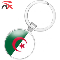 Drapeau de l'Algérie : Cape, Housse de Capot de Voiture, Drapeau de Rétroviseur, Drapeau à Corde, Porte-clés, Lunettes, Écharpe, Chapeau, Bracelet, T-shirts, Sac, Collier