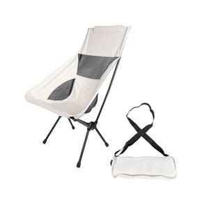 Chaise pliante portable d'extérieur, rectangulaire, avec dossier en maille respirante, pour jardin, pêche, plage, pique-nique - Product Image 5