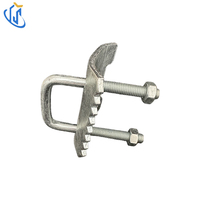 Fixateur de poutre à poteau léger UTTERLY UTT1103, fileté M8, pour installation sans soudure sur structure en acier, pince de fixation pour canal