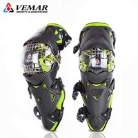 Vemar Armadura de protección para motociclismo, rodilleras de motocross, protector de rodillas para adultos, equipo de seguridad para ATV y MTV, rodillera para ciclismo
