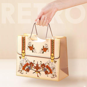 Bolsas de Papel para Regalos con Logotipo Personalizado, Bolsas de Regalo para Bodas, Publicidad, Cajas de Empaque, Recuerdos de Boda, Recuerdos de Fiesta - Product Image 4