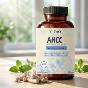 Las cápsulas AHCC son un suplemento natural que apoya el sistema inmunitario, protege el hígado y proporciona protección antioxidante. - Product Image 1
