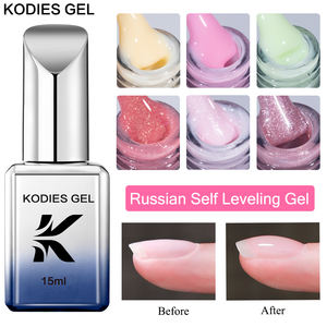 KODIES-<span class=keywords><strong>Vernis</strong></span> <span class=keywords><strong>à</strong></span> ongles en gel russe auto-nivelant, marque distributeur OEM/ODM, <span class=keywords><strong>vernis</strong></span> <span class=keywords><strong>à</strong></span> ongles UV, couche de finition de base - Product Image 1