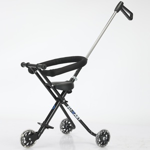 Poussette légère et portable à trois roues pour enfants, poussette magique simple pour la marche, adaptée à la rééducation thérapeutique - Product Image 2