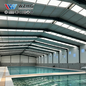 Estructuras de Acero para Piscinas en Centros Deportivos Acuáticos, que Apoyan el Entrenamiento de Equipos de Natación y Actividades Recreativas - Product Image 1