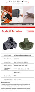 Wrap Elétrico USB de Aquecimento Rápido e Massagem para Pescoço e Ombros - Product Image 6